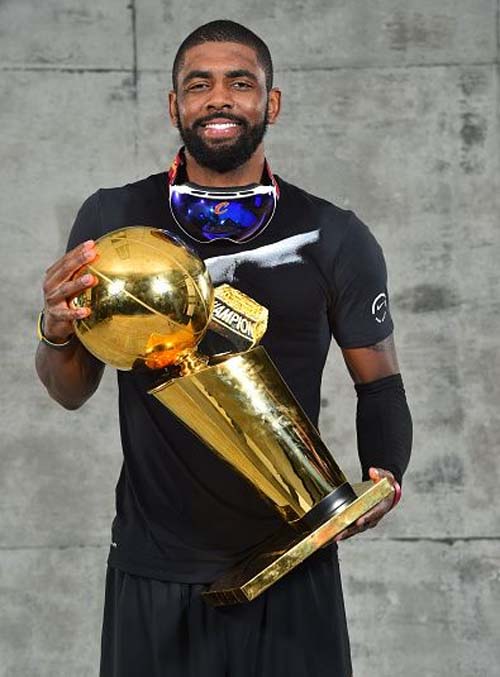 A picture of Irving as NBA champion.
